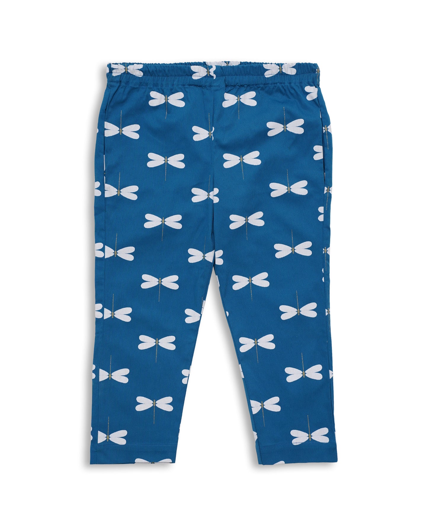 Soft Cotton Corduroy Kids Set — Frock + Trouser